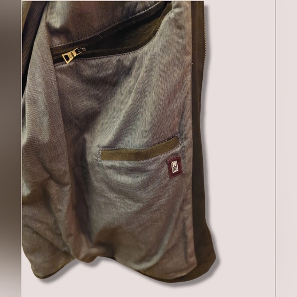 Danier Genuine Suede Dark Tanned Leather Jacket [XL] [UK 46, FR 56, IT 56] 82493 - Picture 4 of 10